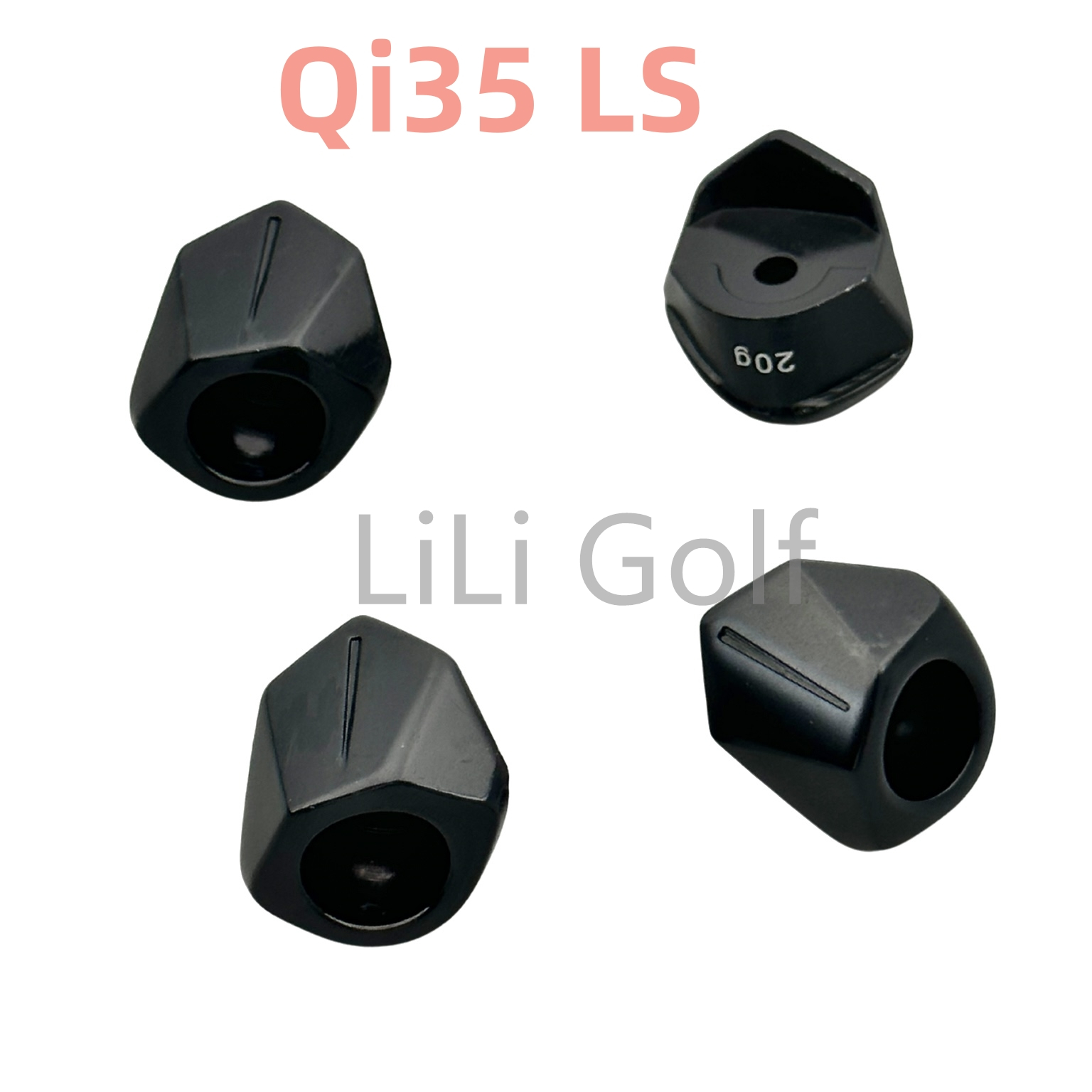 Golf Equipment Weight - ゴルフクラブヘッドウェイト Qi35 LS ドライバークラブウェイトに対応 1PC
