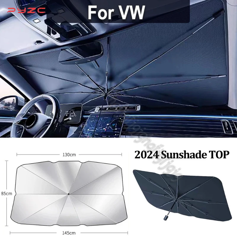 Golf Umbrella - 車のサンシェードフロントガラス傘 VW フォルクスワーゲン CC アルテオン ゴルフ