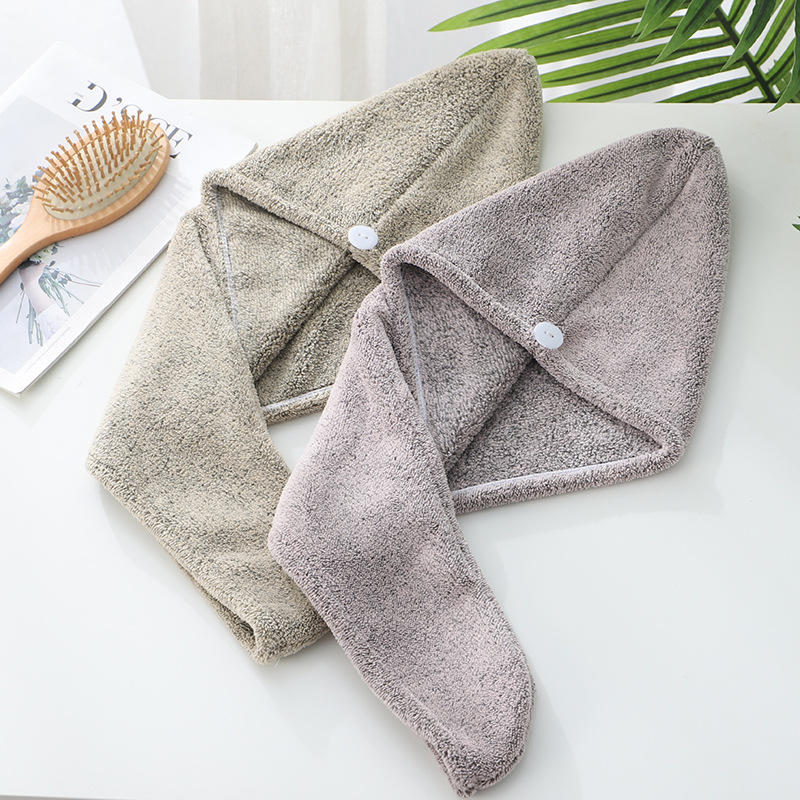 家庭用コーラルベルベット製ドライヘアキャップ。女性用。髪を拭 - Golf Towel のレビューと価格