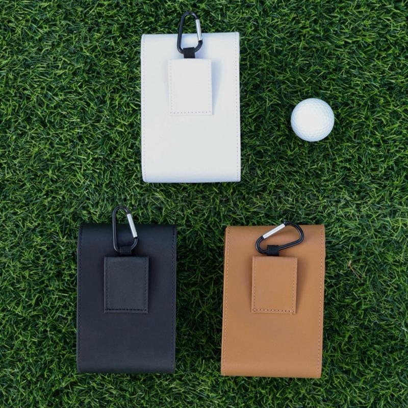 調節可能なベルトクリップゴルフ距離計保護ポーチ軽量PUケース - Golf Rangefinder のレビューと価格